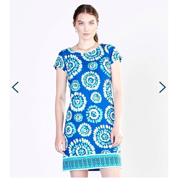 Hatley Dresses & Skirts - Hatley Nellie Blue and White Patterned Dress